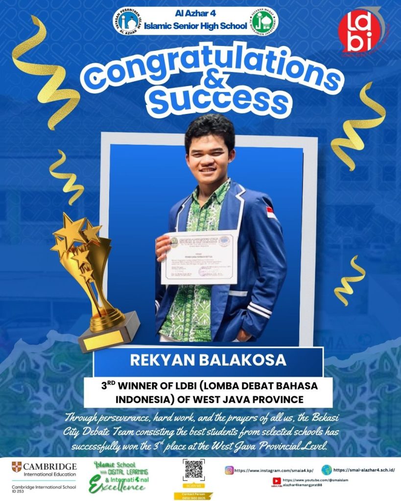 Congratulations, Rekyan Balakosa!🎉